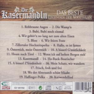 VOLKSMUSIK - DAS Kasermandln - LEGENDEN - (CD) BESTE DER