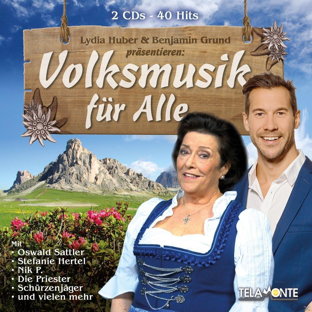 VARIOUS - Lydia Huber Und Benjamin Grund Präs.:Volksmusik Fü  - (CD)