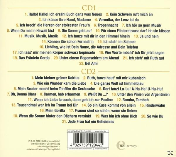 CD-Cover mit deutschen Songtiteln.
