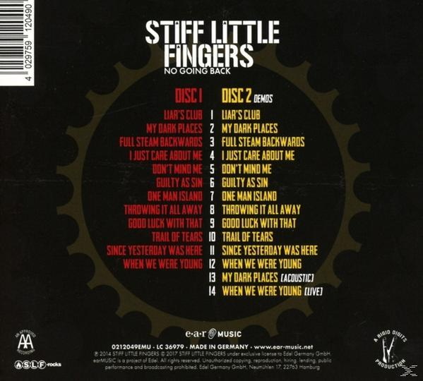 Stiff Little Fingers - No Going Back (Reissue 2017)  - (CD)