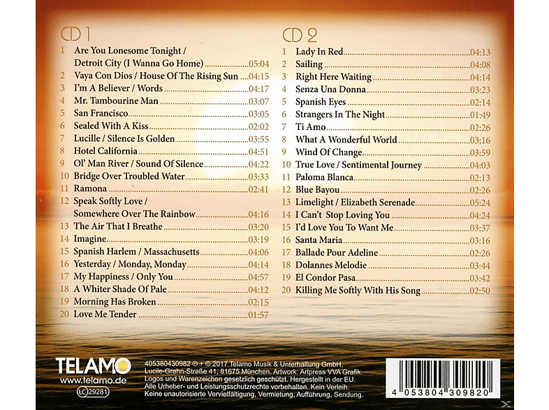 Thumbnail - Orchester Anthony Ventura - Melodien zum Träumen (CD)