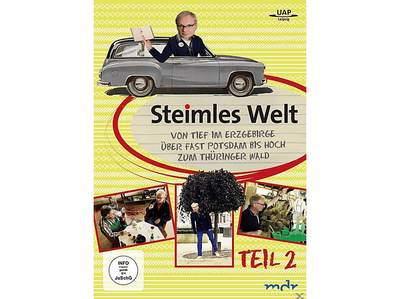 Steimles Welt 2 - Thüringer Potsdam Erzgebirge Wald Von zum tief über fast hoch im DVD