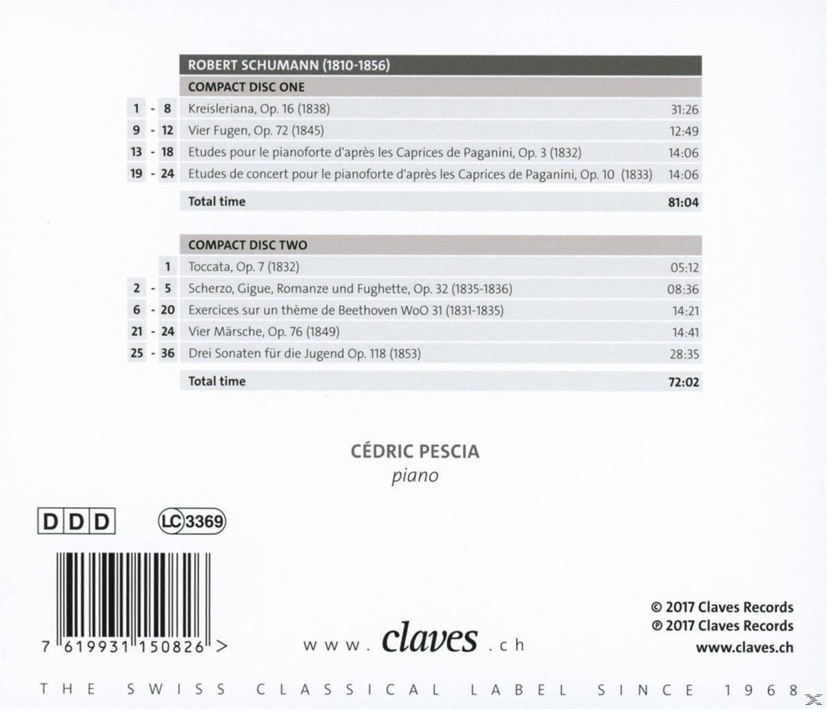 Cedric Pescia - Sämtliche Klavierwerke vol.6  - (CD)