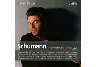 Cedric Pescia - Sämtliche Klavierwerke vol.6  - (CD)