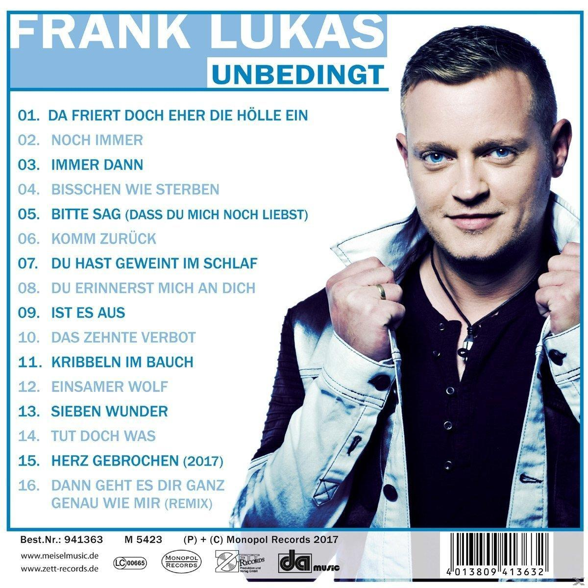 Frank Lukas - Unbedingt  - (CD)