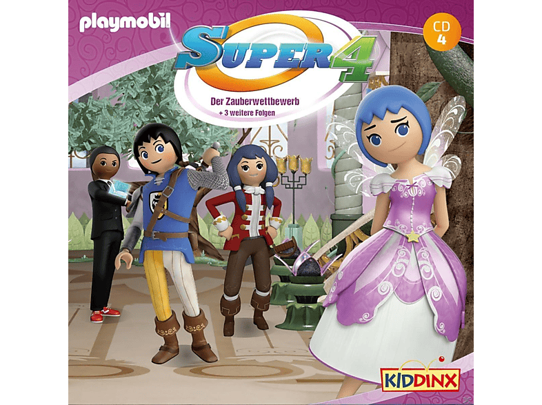 Super 4 - Folge 4: Der Zauberwettbewerb - (CD)
