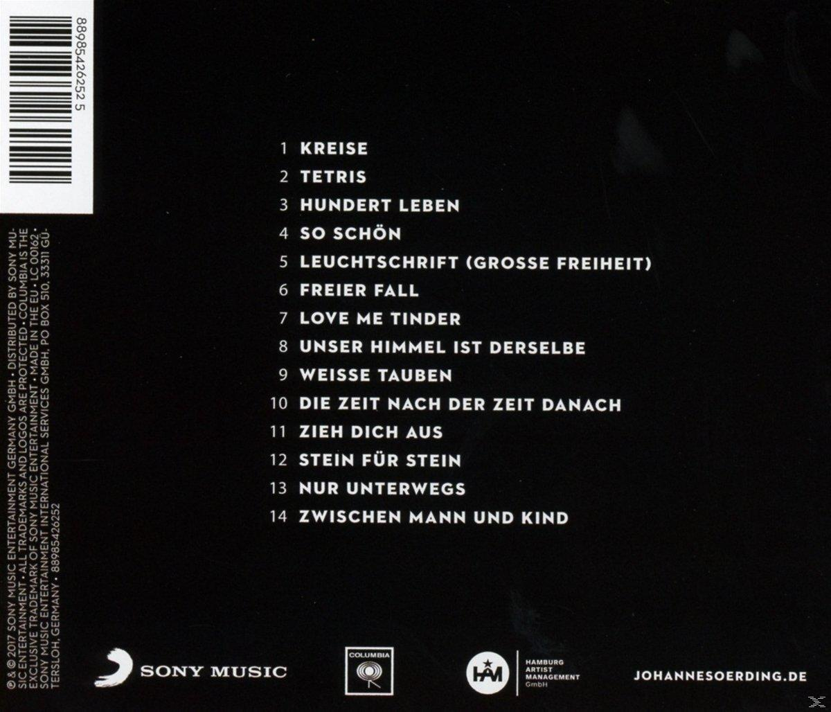 CD-Rückseite mit Titelliste: 14 Songs. Etiketten sind sichtbar. Albumtitel ist nicht sichtbar.