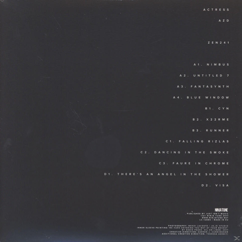 The Actress - AZD (2LP+MP3)  - (Vinyl)