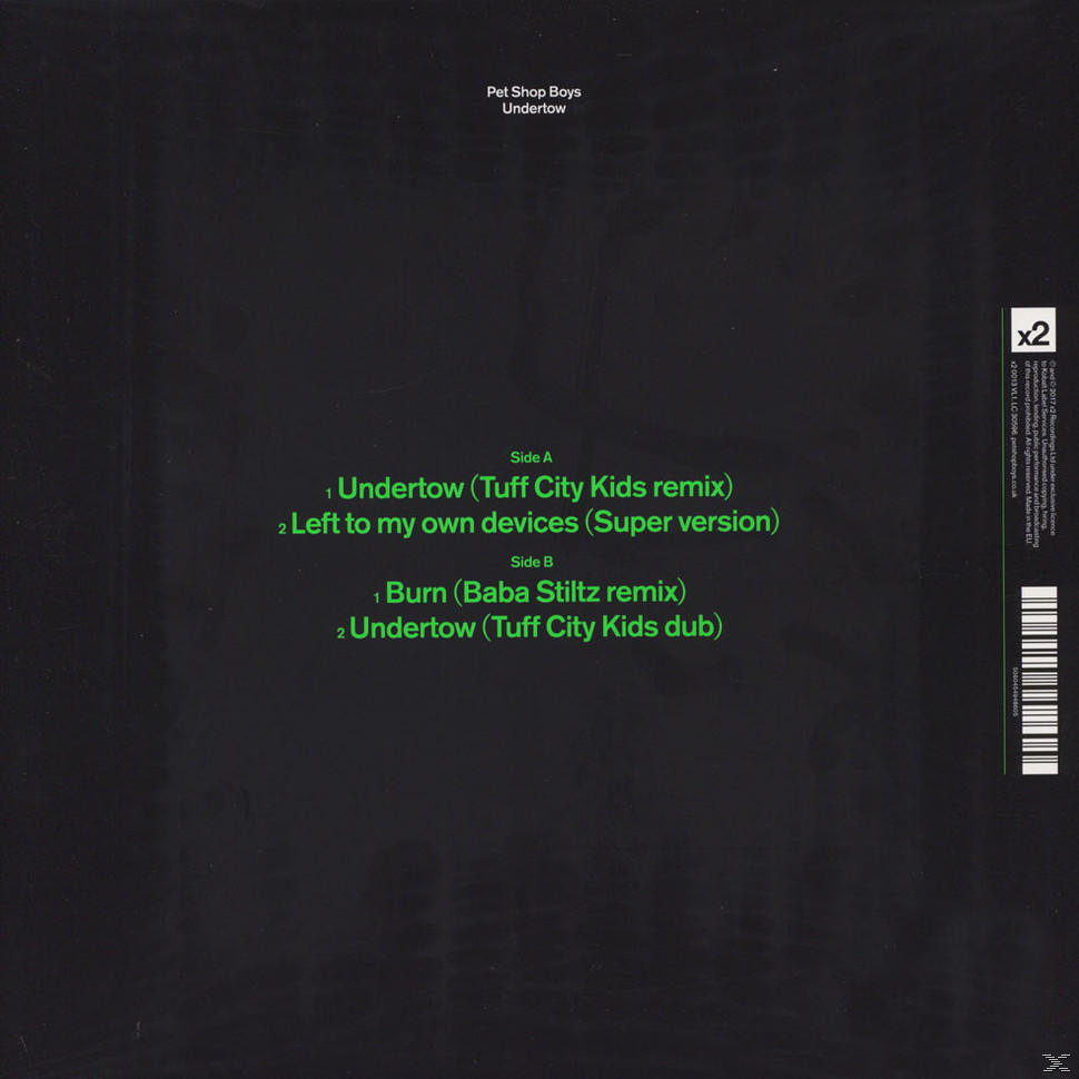 Pet Shop Boys - Undertow EP (Ltd.12'' Remix)  - (Vinyl)