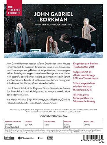 John Gabriel Borkman DVD