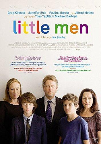 Little Men-Filmplakat, Personengruppe, Familie und Text. Das Plakat ist auf Deutsch.