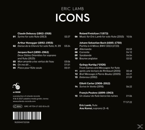 Eric Lamb - Icons  - (CD)