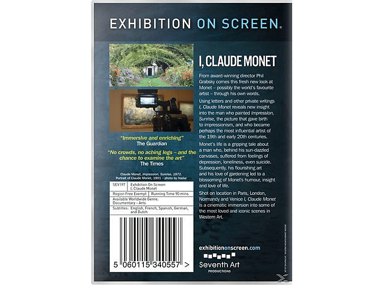 Thumbnail - I, Claude Monet DVD