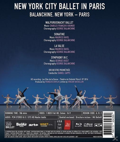 Ballet Blu-ray York City in New Paris