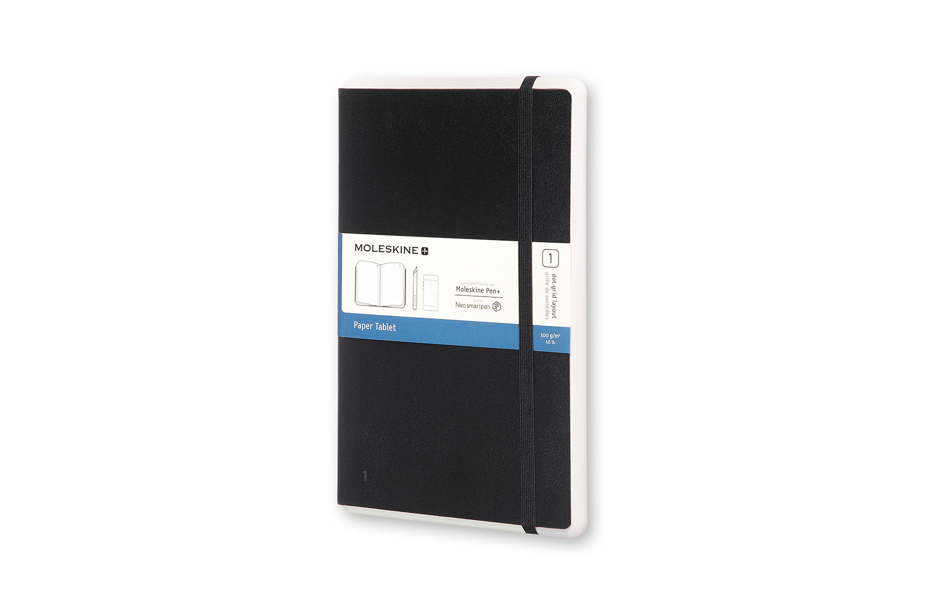 MOLESKINE Paper Paper Tablet, Schwarz