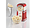 ARIETE Popcorn Popper - Popcornmaker (Rot/Weiss)