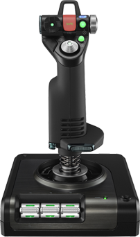 LOGITECH Joystick et commande des gaz Saitek 3M X52 PRO