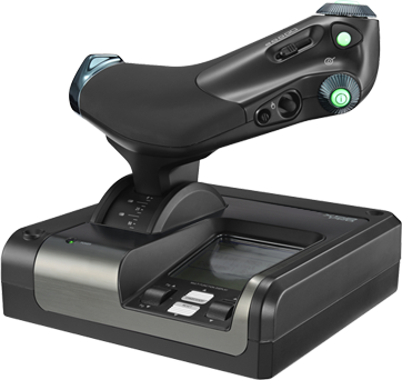 LOGITECH Joystick et commande des gaz Saitek 3M X52 PRO