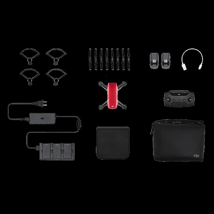 DJI Spark Fly More Combo - Drohne (, 16 Min. Flugzeit)