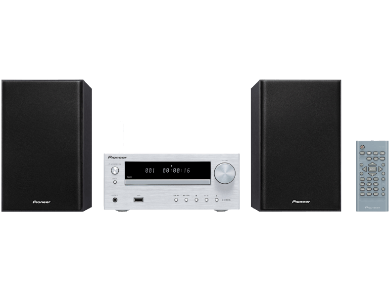 PIONEER X-HM16 mikro hifi, ezüst