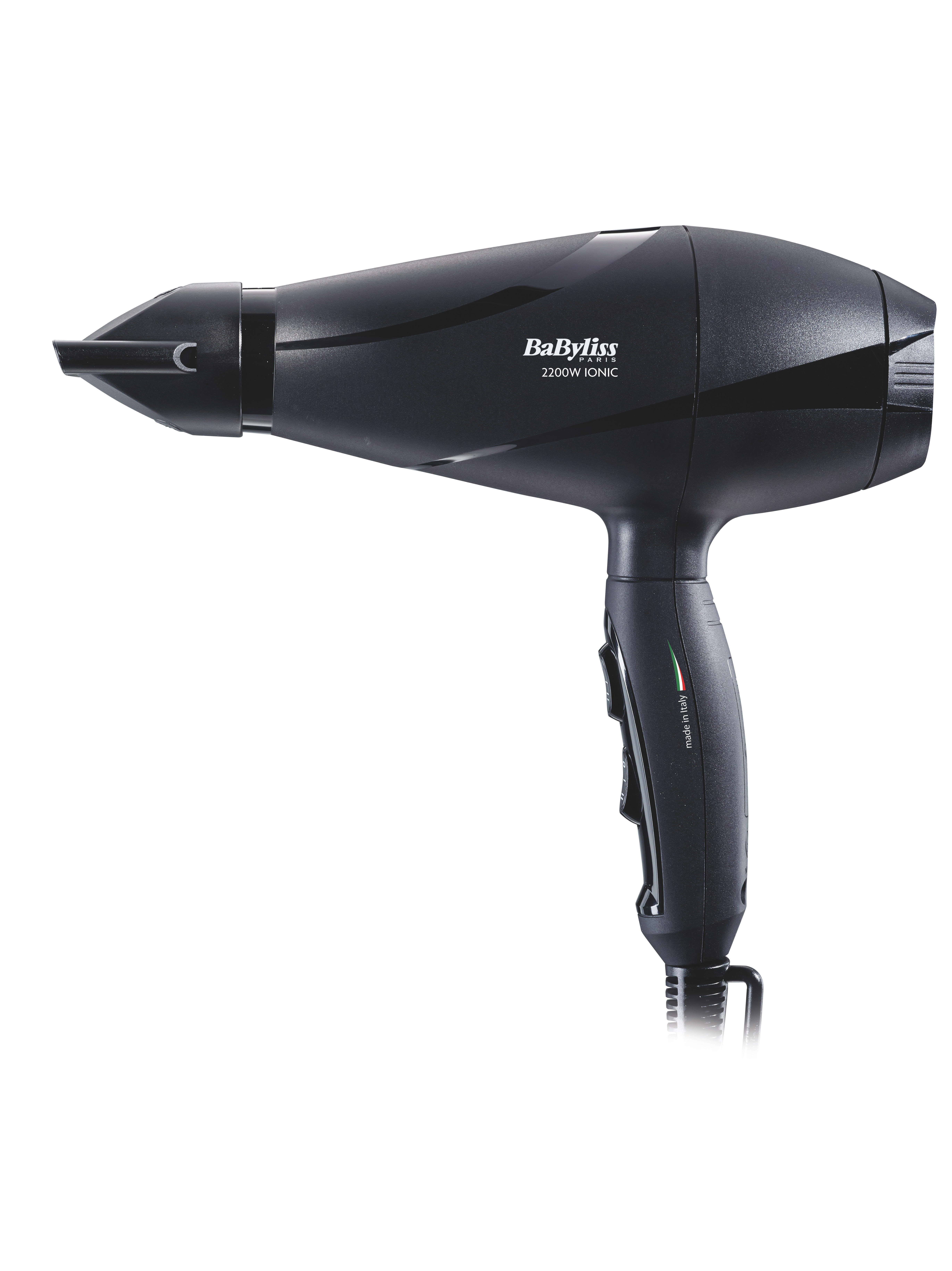 BABYLISS 6613DE Pro Silence Volume Haartrockner Schwarz (2200 Watt)