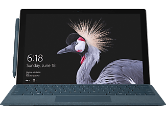 MICROSOFT Microsoft Surface Pro - Convertible - 12.3"- m3-7Y30 - 4 GB RAM - Argento/Nero - Convertible (12.3 ", , Argento)