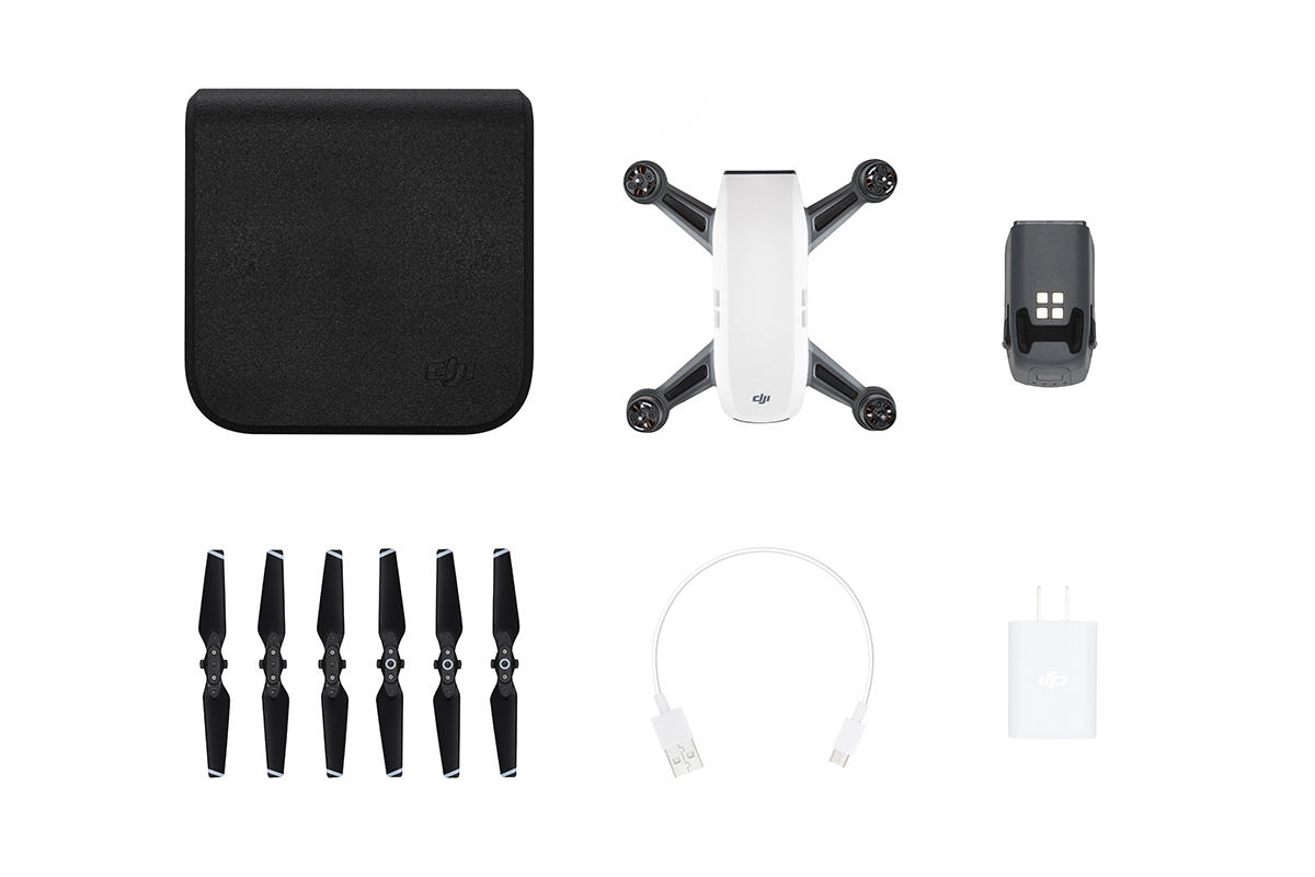 DJI Spark Drohne, Alpine White