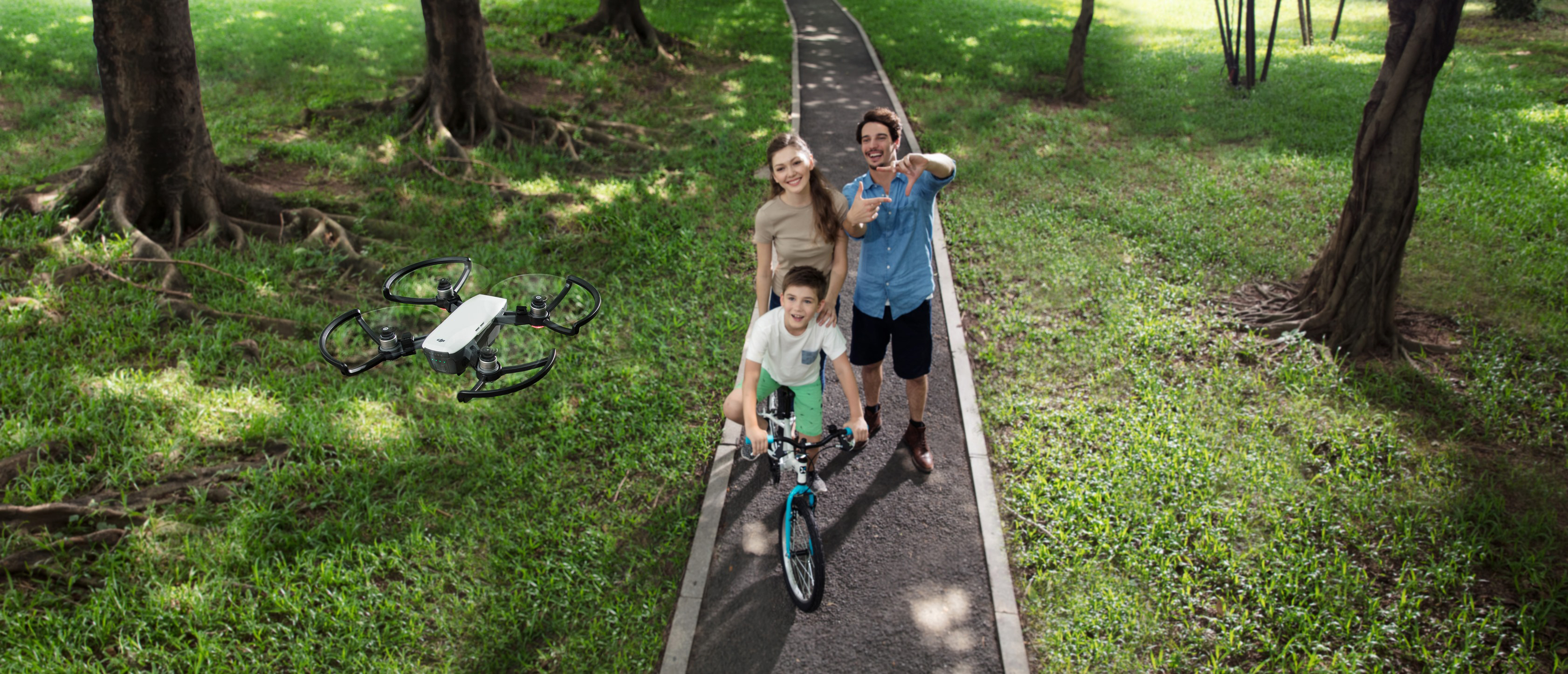 DJI Spark Drohne, Alpine White