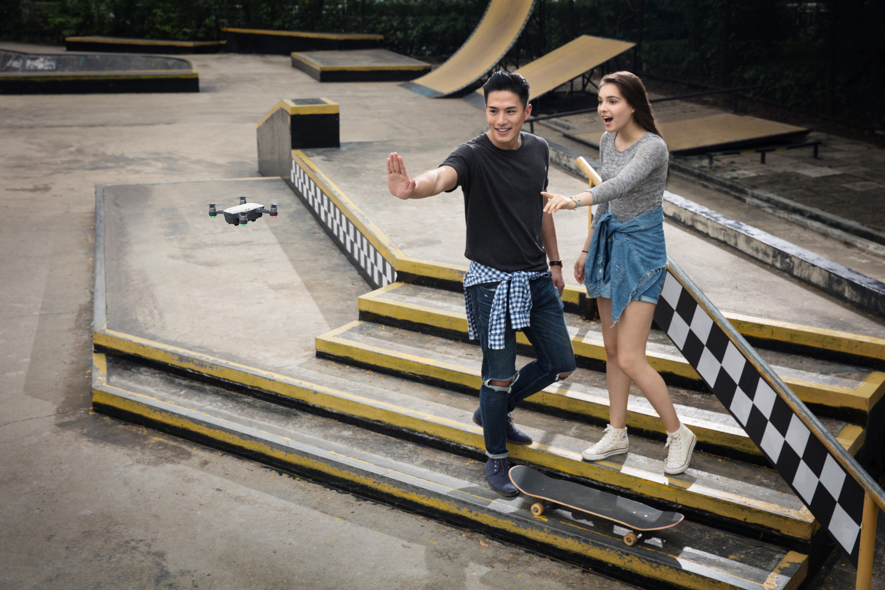 DJI Spark Drohne, Alpine White