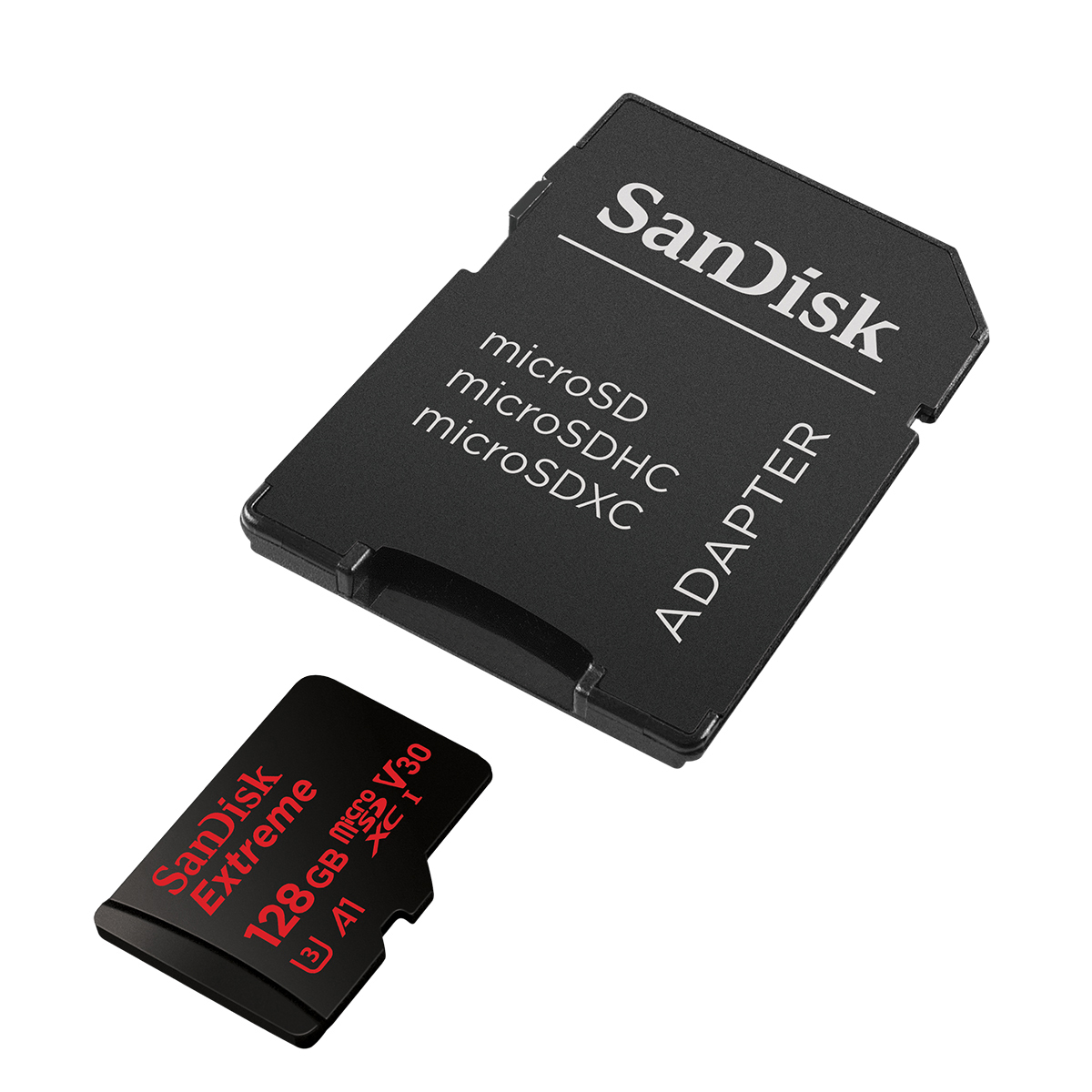 SANDISK Extreme®, Micro-SDXC Speicherkarte, 128 GB, 100 MB/s