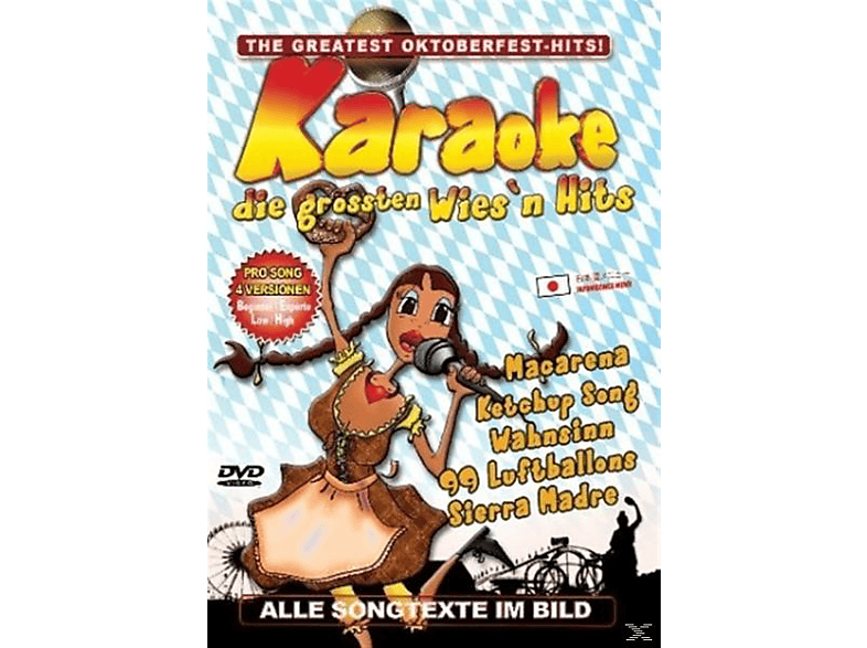 VARIOUS - Karaoke - grössten Die Hits - (DVD) Wies\'n
