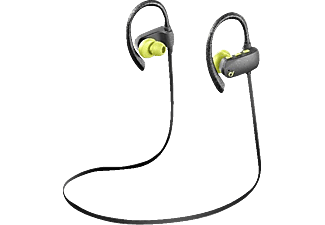 CELLULARLINE GRASSHOPPER BT - Bluetooth Kopfhörer mit Ohrbügel (In-ear, Schwarz/Grün)