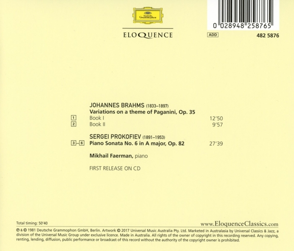 Mikhail Faerman - Mikhail Faerman,Klavier  - (CD)