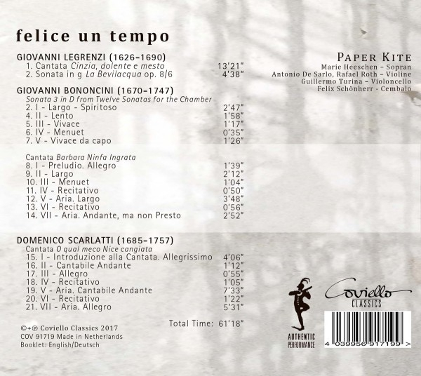Paper Kite - Felice un Tempo  - (CD)