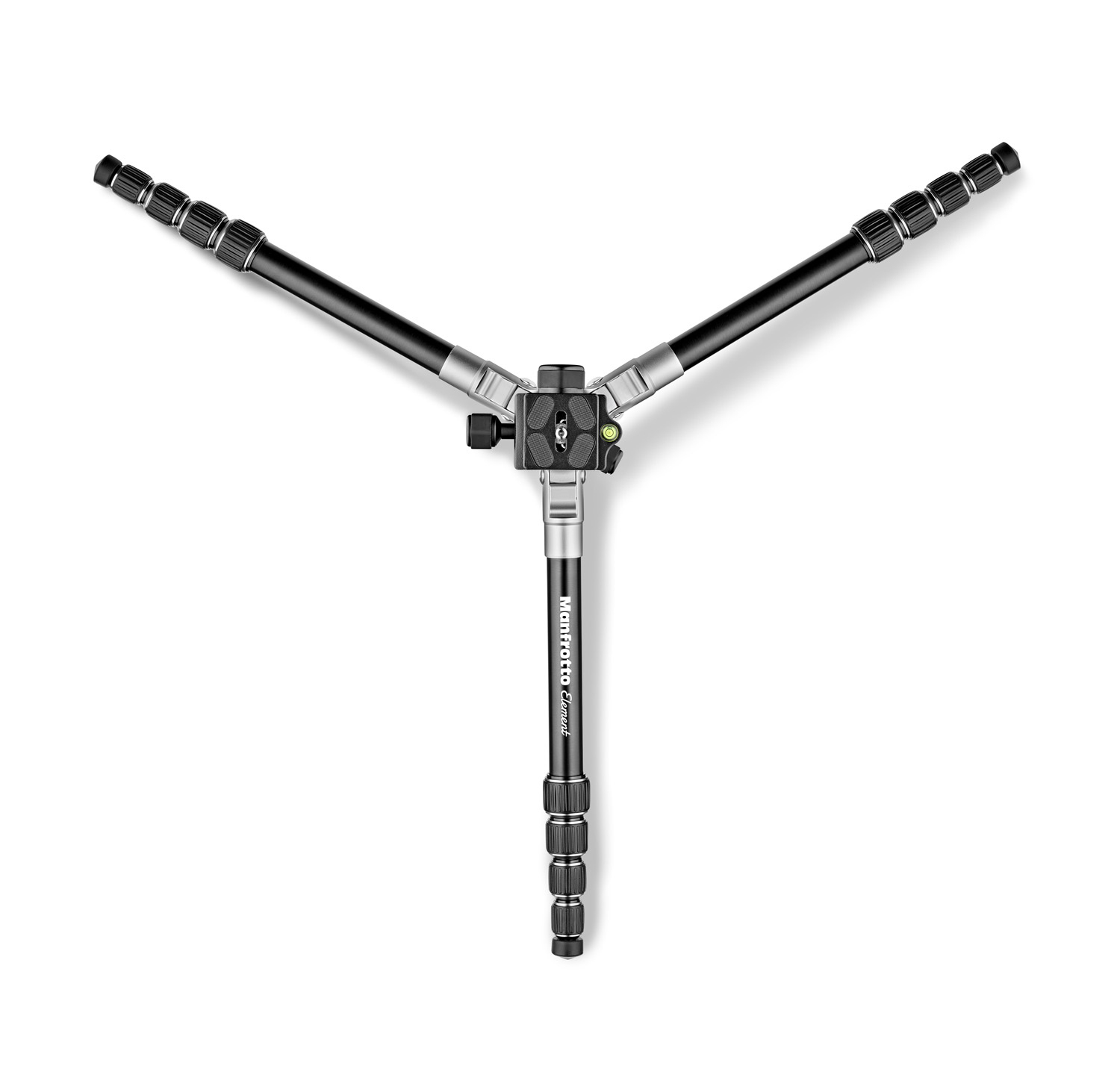 MANFROTTO MKELES5 1340 Dreibein Stativ offen Element bis Stativ, mm Grau/Schwarz, Höhe