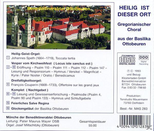Basilika Ottobeuren - Ort Dieser (CD) - Ist Heilig
