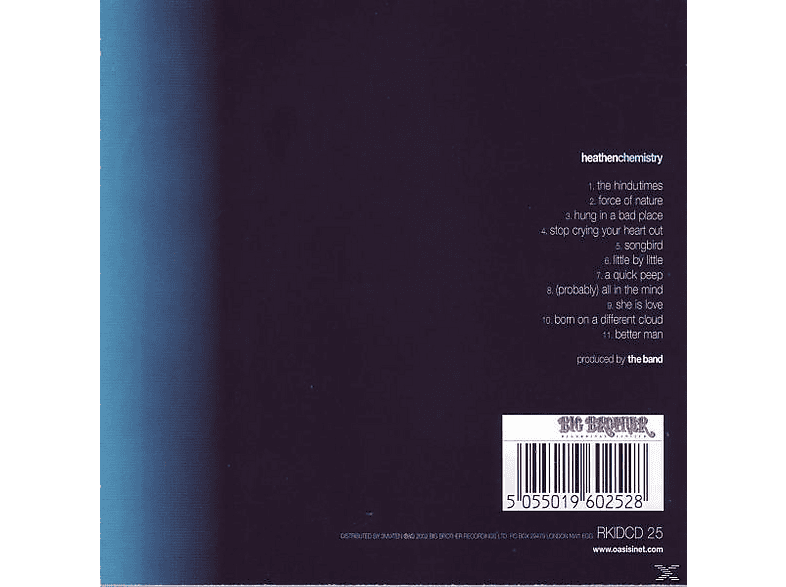 Thumbnail - Oasis - Heathen Chemistry (CD)