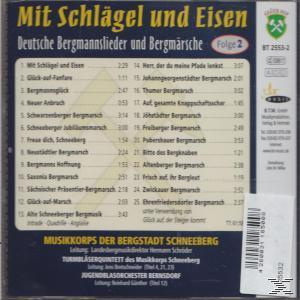 Musikkorps Der Bergstadt Schneeberg - Mit Schlägel Und Eisen - Deutsche Bergmannslieder und Bergmä  - (CD)