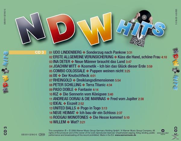 VARIOUS - Ndw - Hits  - (CD)