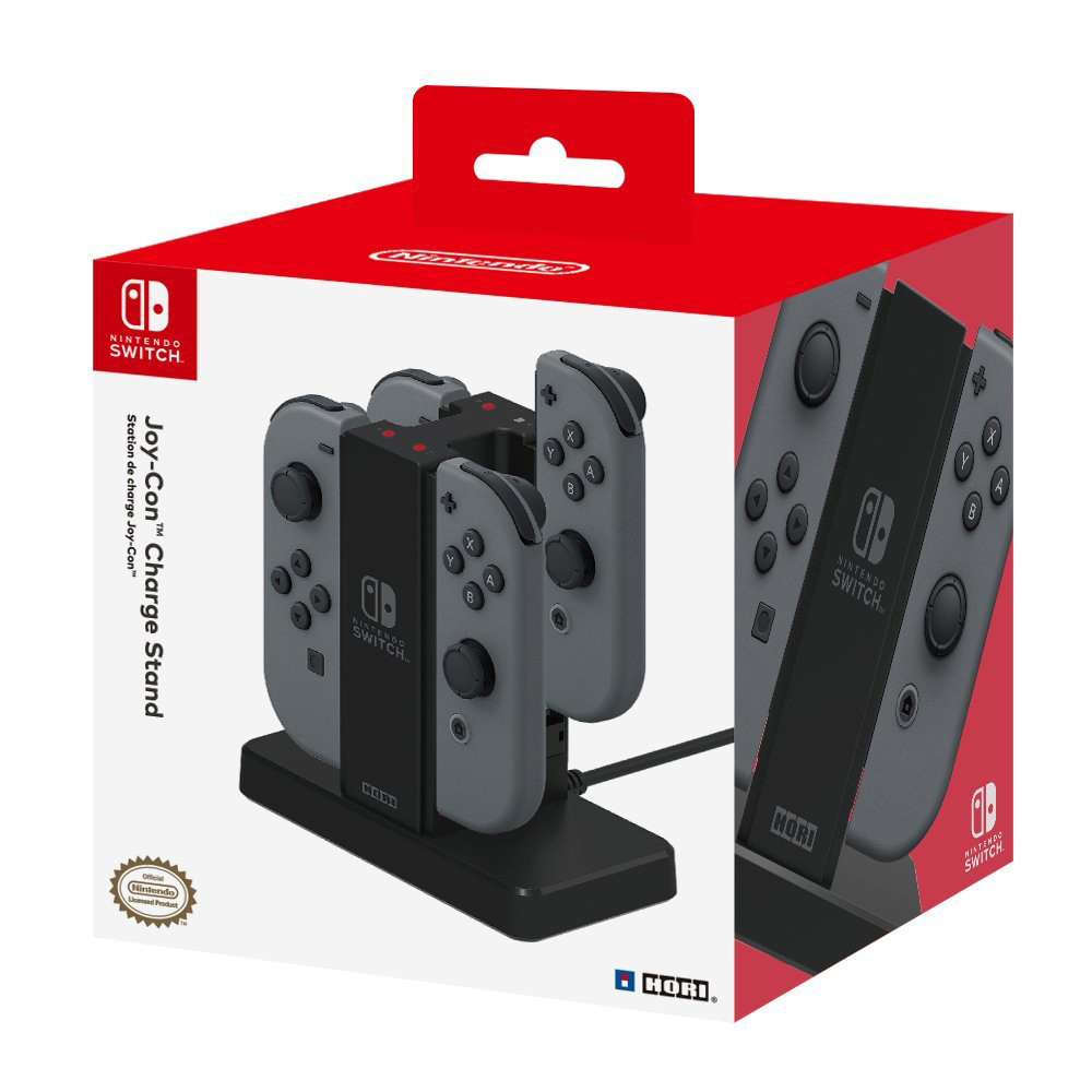 Scatola del supporto di ricarica Joy-Con per Nintendo Switch.