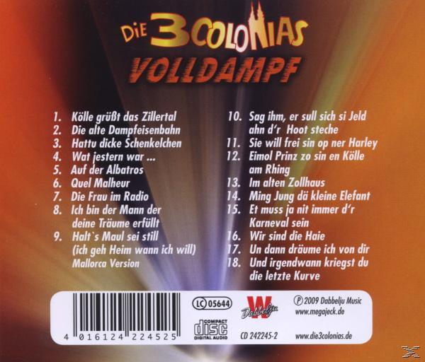 Die 3 Colonias - Volldampf! - (CD)