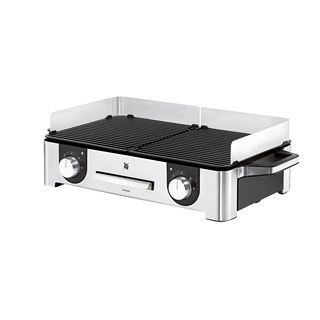 WMF 04.1528.0011 Lono Master Elektrogrill, Edelstahl/Schwarz (2400 Watt)