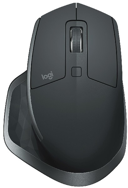 Ratón inalámbrico - Logitech MX MASTER 2S negro, Bluetooth, tres ordenadores, ergonómico