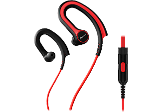 PIONEER SE-E711 T-R sport fülhallgató, piros
