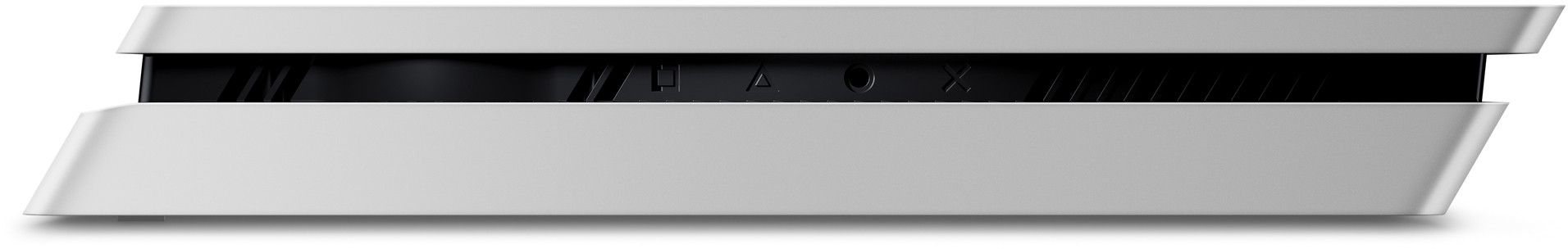PLAYSTATION PS4 Slim 500 GB Silver + 2 PS4 DualShock controllers