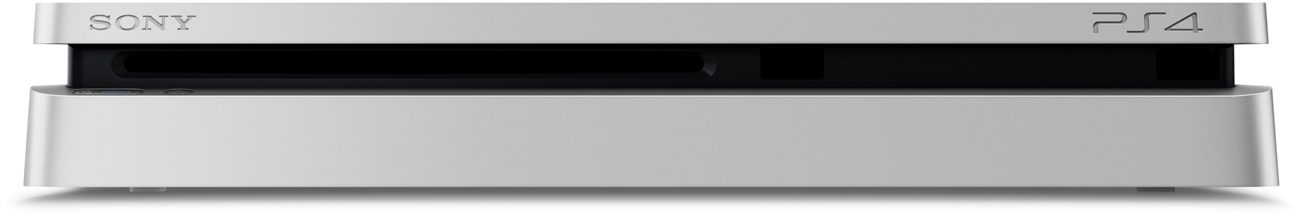 PLAYSTATION PS4 Slim 500 GB Silver + 2 PS4 DualShock controllers