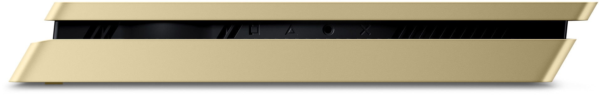PLAYSTATION PS4 Slim 500 GB Gold + 2 PS4 DualShock controllers