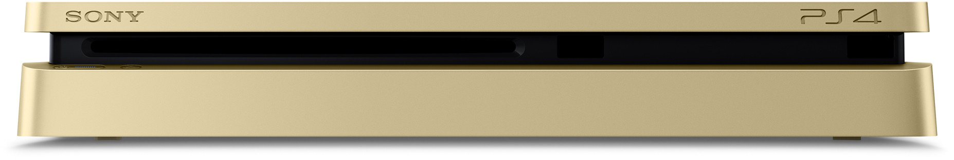 PLAYSTATION PS4 Slim 500 GB Gold + 2 PS4 DualShock controllers