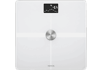 WITHINGS-NOKIA Nokia Body+ - Bilancia Wi-Fi con indicazione della composizione corporea - Bilancia (Bianco)