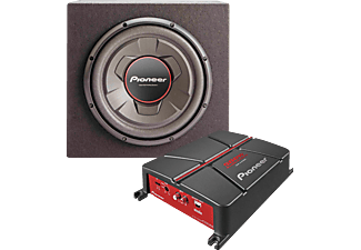 PIONEER Pioneer GXT-3706B-SET - Subwoofer + Amplificatore - 1300 W - nero - Kit basso ()